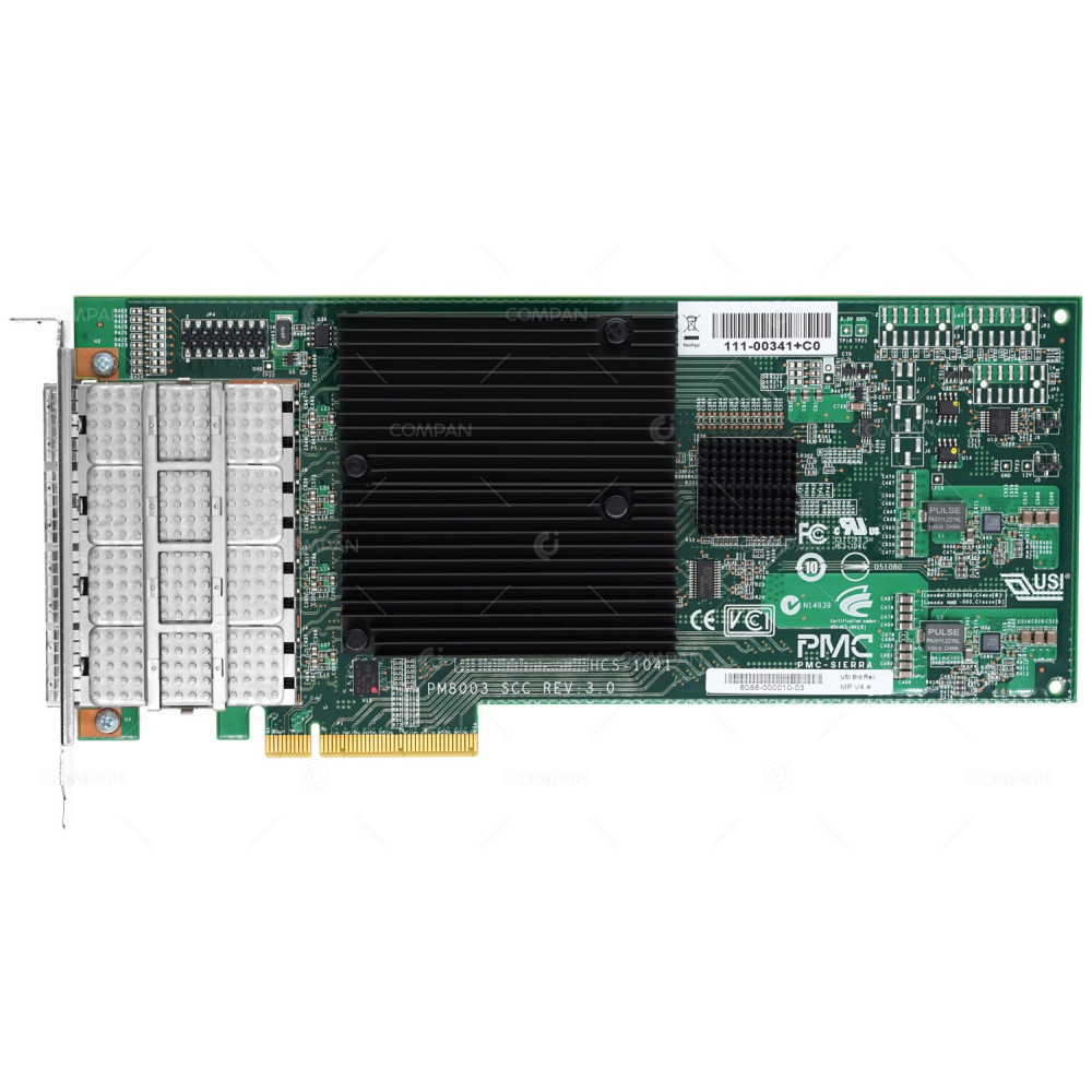 111-00431+C0 NETAPP COPPER 3 QUAD PORT 6GB QSFP PCI-E ADAPTER